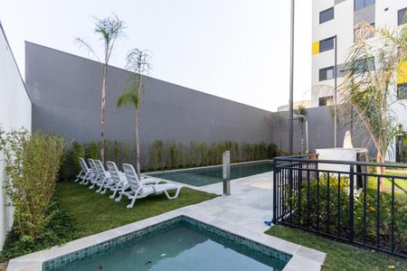 Apartamento para alugar com 34m², 1 quarto e sem vagaFachada do Bloco