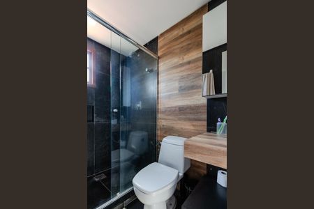 Casa de condomínio à venda com 185m², 2 quartos e 3 vagasBanheiro da Suíte 1