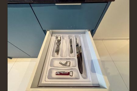 Cozinha de apartamento para alugar com 1 quarto, 44m² em Tatuapé, São Paulo