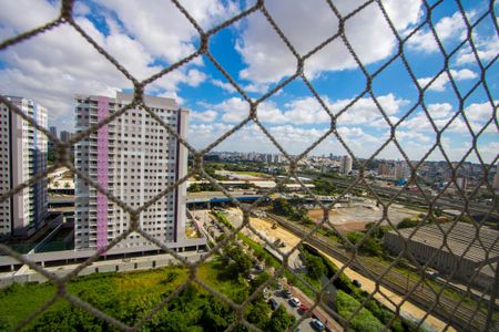 Vista da varanda de apartamento para alugar com 3 quartos, 88m² em Campestre, Santo André