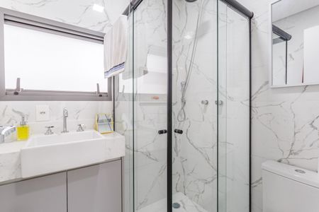 Apartamento à venda com 56m², 2 quartos e 2 vagasBanheiro Social