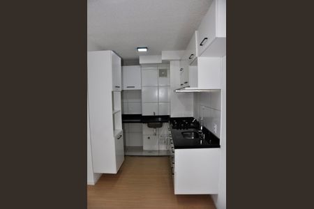 Casa para alugar com 34m², 2 quartos e sem vaga Casa para alugar com 34m², 2 quartos e sem vagaDetalhe - Cozinha Americana