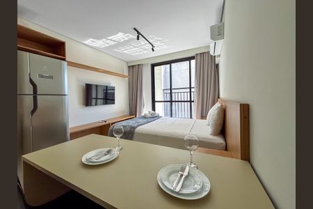 Sala de apartamento para alugar com 1 quarto, 27m² em Tatuapé, São Paulo