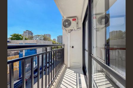 Apartamento para alugar com 27m², 1 quarto e sem vagaVaranda