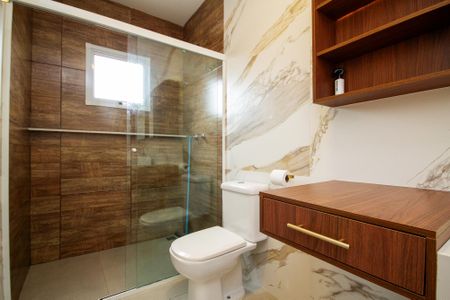 Casa de condomínio para alugar com 160m², 3 quartos e 3 vagas Casa de condomínio para alugar com 160m², 3 quartos e 3 vagasBanheiro Quarto 3