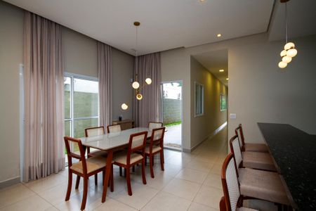 Sala de Jantar de casa de condomínio para alugar com 3 quartos, 160m² em Jardim Colibri, Cotia