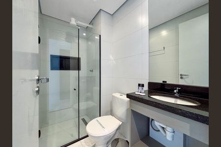 Banheiro de apartamento à venda com 1 quarto, 58m² em Tatuapé, São Paulo