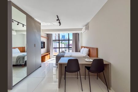 Sala de apartamento à venda com 1 quarto, 58m² em Tatuapé, São Paulo