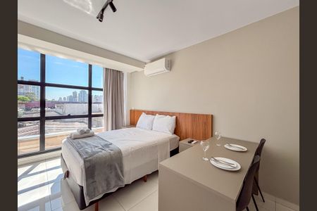 Sala / Quarta de apartamento à venda com 1 quarto, 58m² em Tatuapé, São Paulo