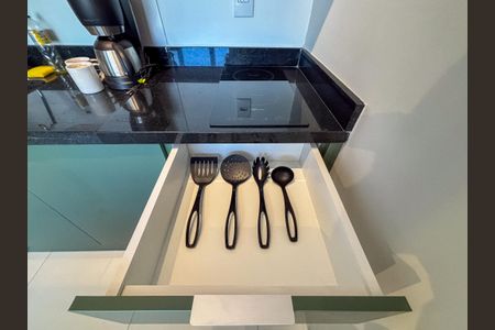 Cozinha de apartamento à venda com 1 quarto, 53m² em Tatuapé, São Paulo