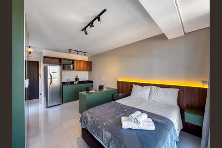 Sala / Quarto de apartamento à venda com 1 quarto, 53m² em Tatuapé, São Paulo