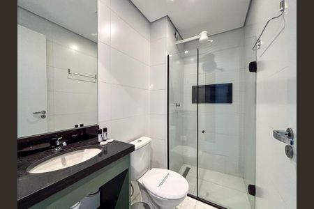 Banheiro de apartamento à venda com 1 quarto, 53m² em Tatuapé, São Paulo