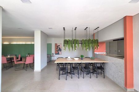 Apartamento para alugar com 57m², 2 quartos e 1 vagaÁrea comum - Salão de festas