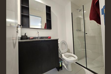 Studio para alugar com 31m², 1 quarto e sem vaga Studio para alugar com 31m², 1 quarto e sem vagaBanheiro