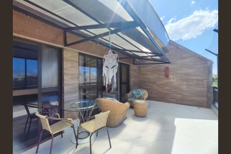 Varanda de apartamento à venda com 3 quartos, 300m² em Recreio dos Bandeirantes, Rio de Janeiro