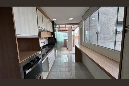 Apartamento à venda com 90m², 3 quartos e 2 vagasCobertura - Cozinha