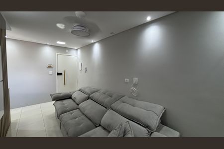 Sala  de apartamento à venda com 3 quartos, 90m² em Parque João Ramalho, Santo André