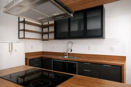 Cozinha  de apartamento para alugar com 2 quartos, 65m² em Cidade Baixa, Porto Alegre