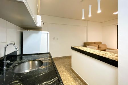 Studio à venda com 35m², 1 quarto e 1 vagaCozinha
