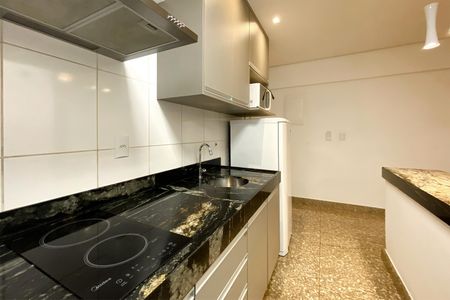 Studio à venda com 35m², 1 quarto e 1 vagaCozinha