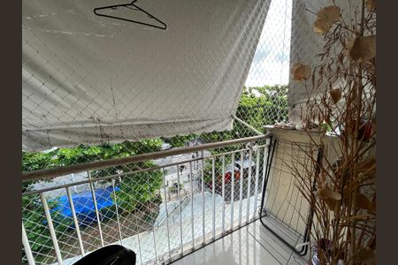 Varanda da Sala de apartamento à venda com 3 quartos, 59m² em Engenho da Rainha, Rio de Janeiro