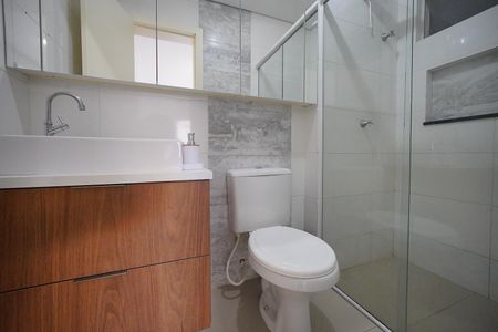 Apartamento para alugar com 80m², 2 quartos e 1 vagaBanheiro da Suíte