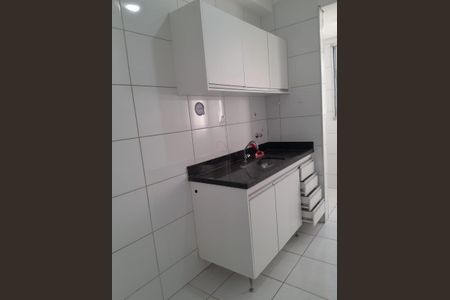 Cozinha de apartamento para alugar com 2 quartos, 60m² em Laranjeiras, Uberlândia