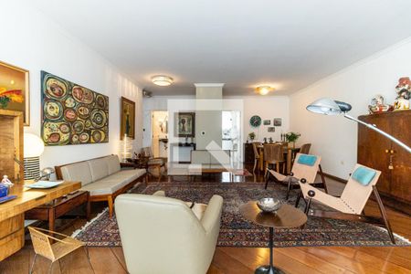 Sala de apartamento para alugar com 3 quartos, 182m² em Santa Cecilia, São Paulo