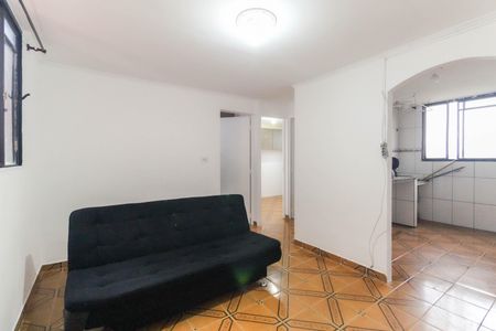 Sala de apartamento para alugar com 2 quartos, 42m² em Conjunto Habitacional Santa Etelvina Ii, São Paulo