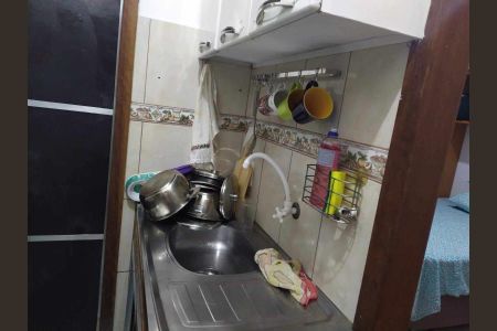 Cozinha de apartamento à venda com 1 quarto, 27m² em Centro Histórico, Porto Alegre