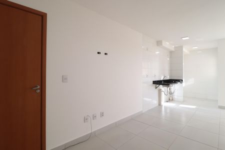 Sala de apartamento para alugar com 2 quartos, 51m² em Gávea, Uberlândia