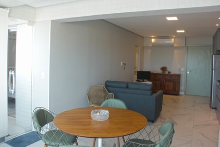 Sala de apartamento para alugar com 1 quarto, 50m² em Pompéia, Santos