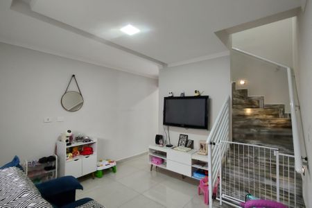 Sala de apartamento para alugar com 2 quartos, 90m² em Cidade Ocian, Praia Grande