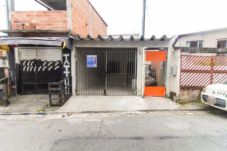 Casa para alugar com 125m², 2 quartos e 1 vagaFachada + Placa