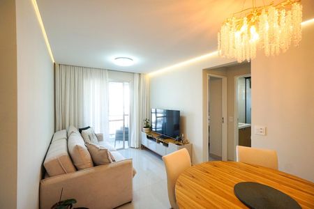 Sala de apartamento à venda com 2 quartos, 49m² em Chácara Califórnia, São Paulo
