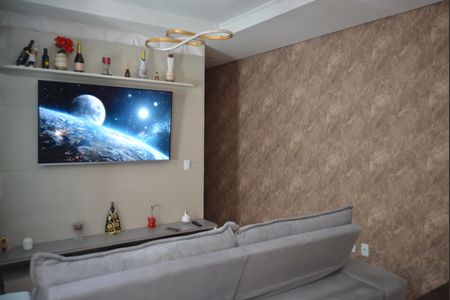 Sala de apartamento para alugar com 2 quartos, 72m² em Vila Valparaíso, Santo André