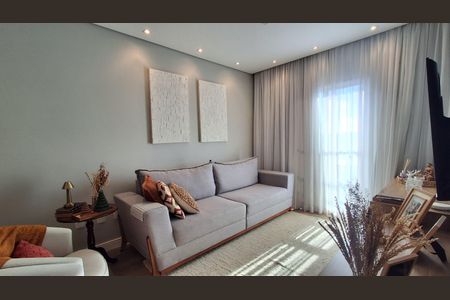 Sala de apartamento à venda com 4 quartos, 163m² em Nova Gerti, São Caetano do Sul