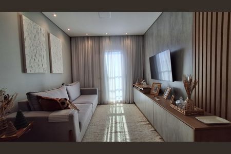 Sala de apartamento à venda com 4 quartos, 163m² em Nova Gerti, São Caetano do Sul