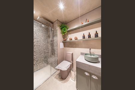 Apartamento para alugar com 27m², 1 quarto e sem vaga Apartamento para alugar com 27m², 1 quarto e sem vagaBanheiro