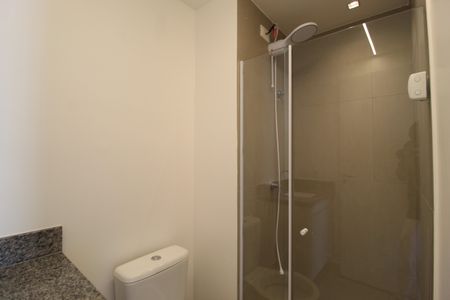 Apartamento para alugar com 27m², 1 quarto e sem vagaBanheiro da Suíte