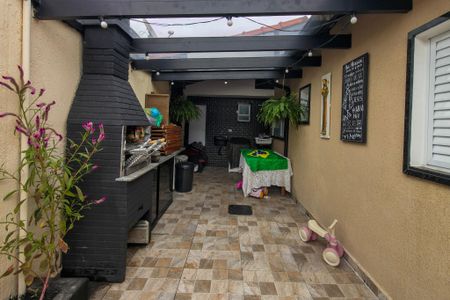 Churrasqueira de casa para alugar com 2 quartos, 125m² em Jardim Imperador, Praia Grande