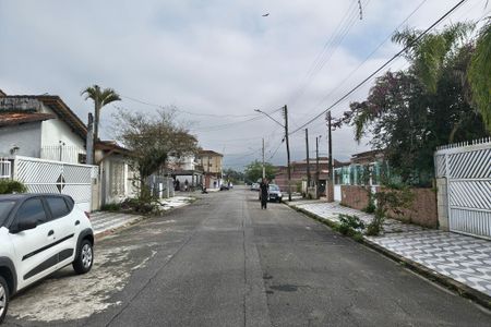 Vista da Rua de casa para alugar com 2 quartos, 125m² em Jardim Imperador, Praia Grande
