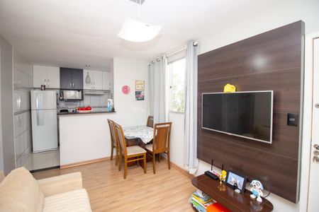 Sala de apartamento à venda com 2 quartos, 45m² em Bernardo Monteiro, Contagem