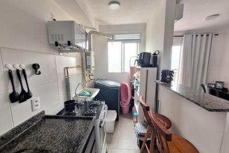 Cozinha de apartamento para alugar com 2 quartos, 48m² em Figueira, Duque de Caxias