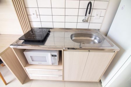 Studio para alugar com 18m², 1 quarto e sem vagaCozinha