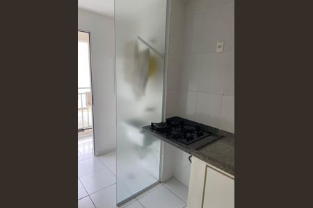 Cozinha de apartamento para alugar com 2 quartos, 54m² em Morro Nova Cintra, Santos