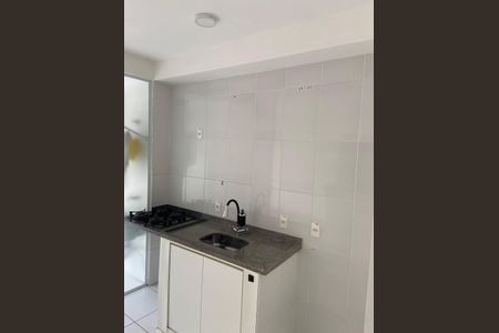 Cozinha de apartamento para alugar com 2 quartos, 54m² em Morro Nova Cintra, Santos