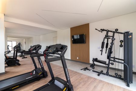 Apartamento à venda com 26m², 1 quarto e sem vaga Apartamento à venda com 26m², 1 quarto e sem vagaÁrea comum - Academia