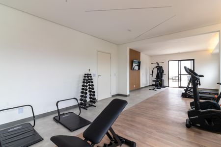 Apartamento à venda com 26m², 1 quarto e sem vaga Apartamento à venda com 26m², 1 quarto e sem vagaÁrea comum - Academia