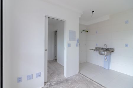 Apartamento à venda com 26m², 1 quarto e sem vaga Apartamento à venda com 26m², 1 quarto e sem vagaSala